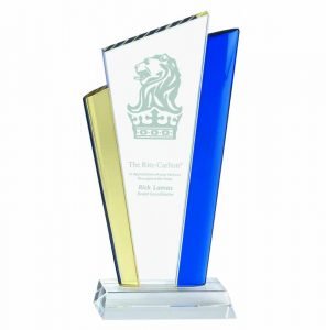 Coloured glass award