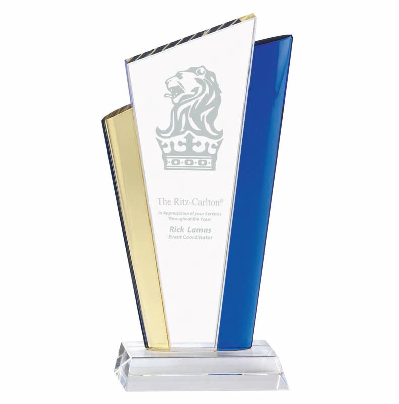 KK038 Coloured glass award
